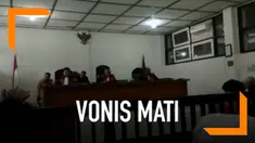 Sembilan bandar narkoba jaringan Jawa Timur divonis hukuman mati oleh PN Palembang. Vonis ini diapresiasi oleh Kapolda Sumatera Selatan.