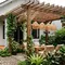 8 Inspirasi Pergola dengan Lampu Gantung, Tempat Bersantai Estetik dan Menenangkan