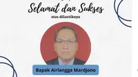 Menteri BUMN Erick Thohir resmi mengangkat Airlangga Mardjono sebagai Komisaris Utama PT Indra Karya (Persero). Instagram Indra Karya