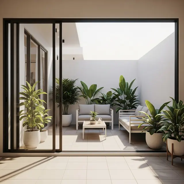 9 Desain Teras Rumah Minimalis Tanpa Halaman, Solusi Estetis dan Fungsional