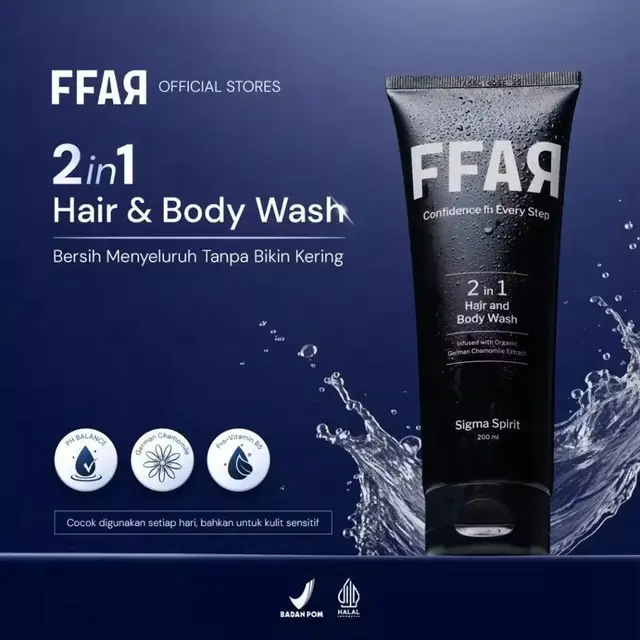 FFAR Sigma Spirit 2in1 Hair & Body Wash