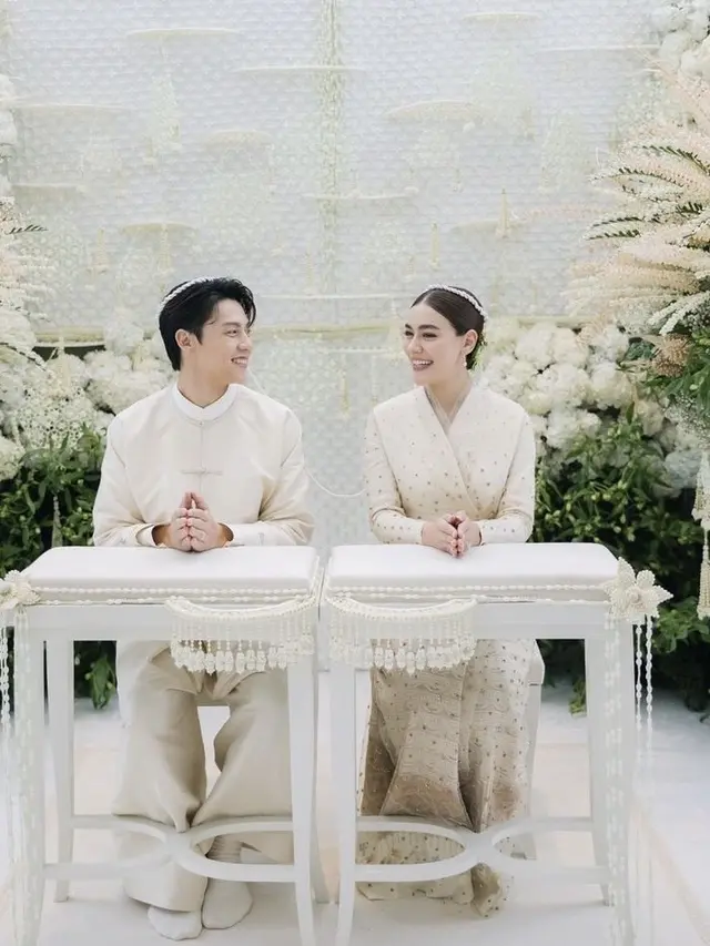 Pertunangan Aktris Kimberley Anne dan Mark Prin Kental budaya Thailand yang baru terungkap.  [kimmy_kimberley]