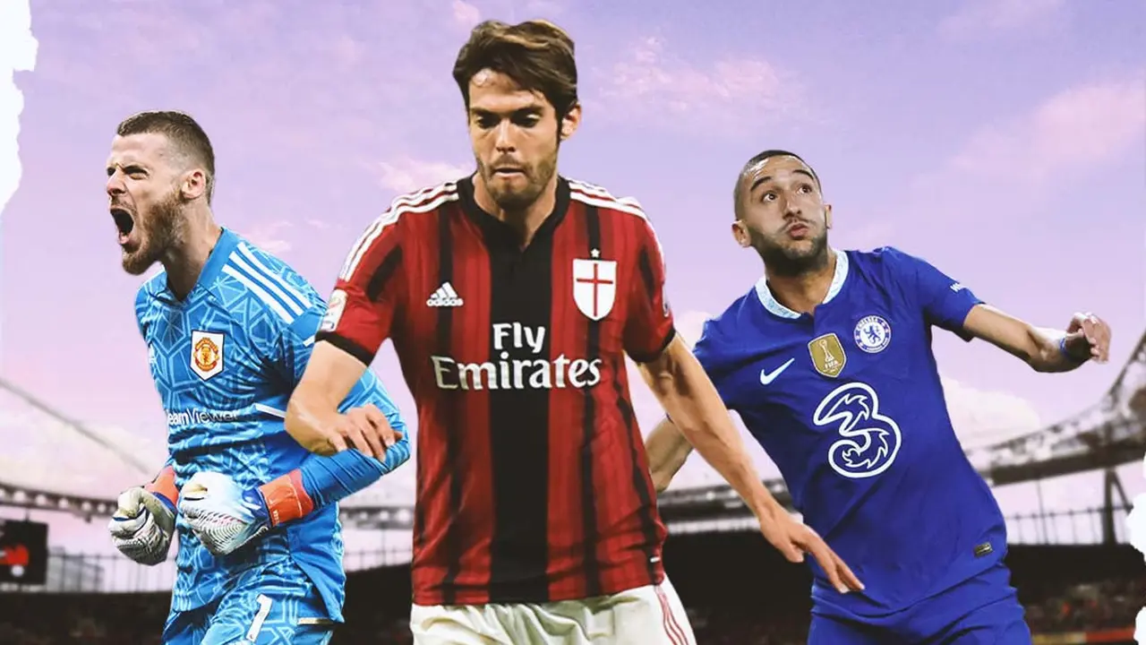 Ilustrasi - David De Gea, Kaka, Hakim Ziyech