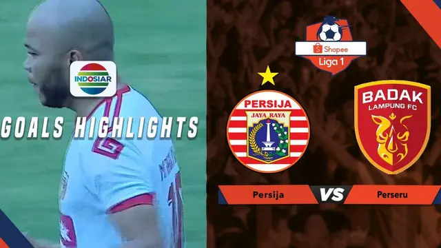 VIDEO: Highlights Liga 1 2019, Persija Vs Badak Lampung FC 0-1