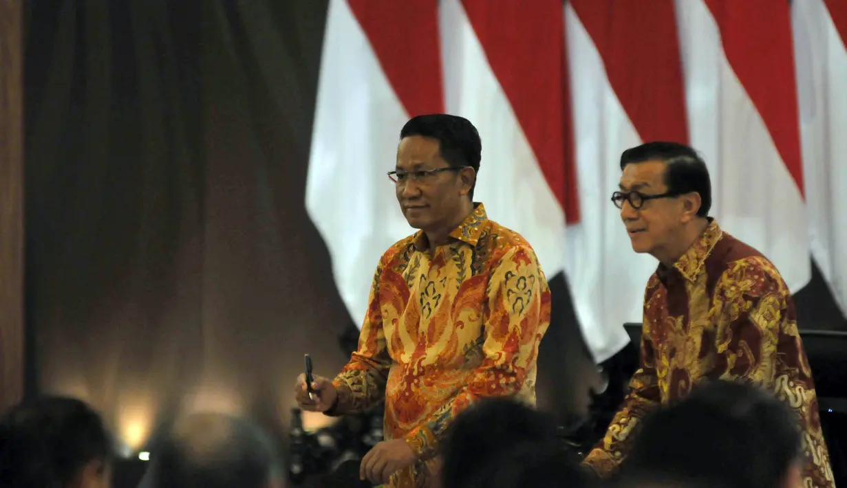 Sebelumnya, Supratman Andi Agtas dilantik Presiden Joko Widodo pada Senin (19/8/2024). (merdeka.com/Imam Buhori)