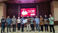 Penandatanganan nota kerjasama antara Dinas Pendidikan Kota Semarang dengan Telkom Indonesia dalam mengaplikasikan layanan edukasi digital Pijar Sekolah.Id untuk 370 SD dan SMP di Semarang. Dok: Telkom Indonesia