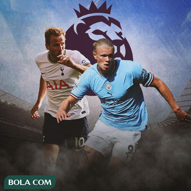 Premier League - Harry Kane dan Erling Haaland