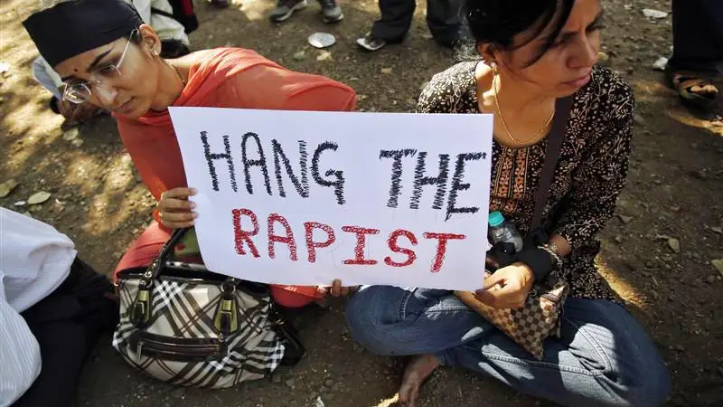 Aksi menentang pemerkosaan India