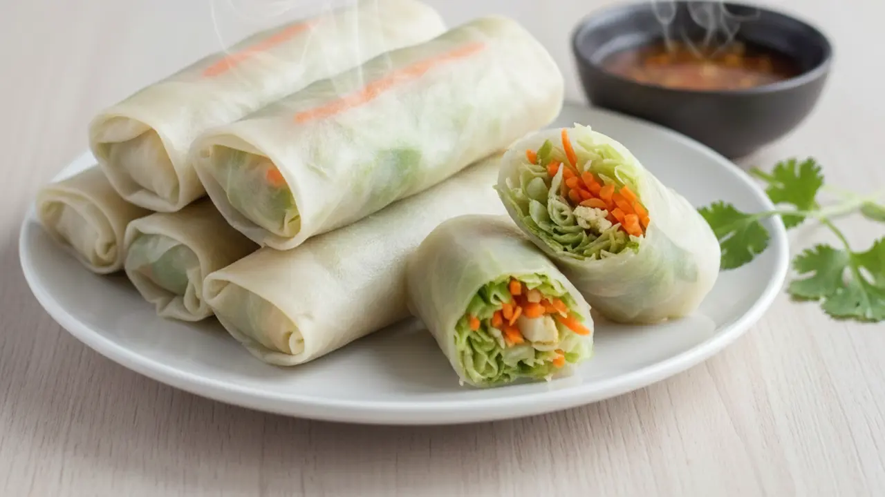 Lumpia Sayur Kukus