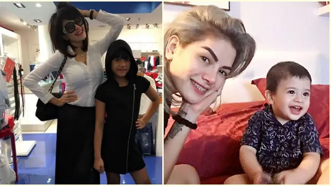 [Bintang] Nikita Mirzani dan anak-anak