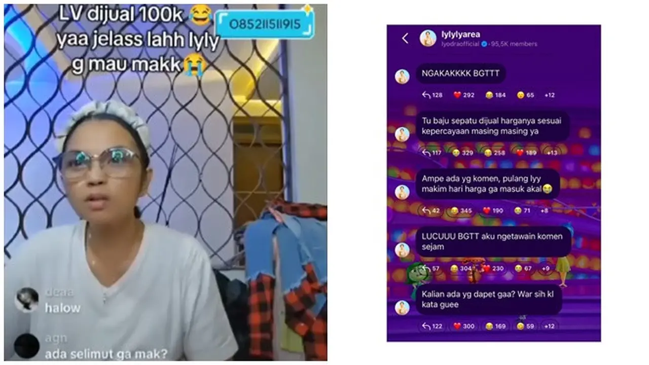 6 Potret Orang Tua Lyodra Jual Barang Preloved Anaknya Harga Murah, Lyly Akui Kaget