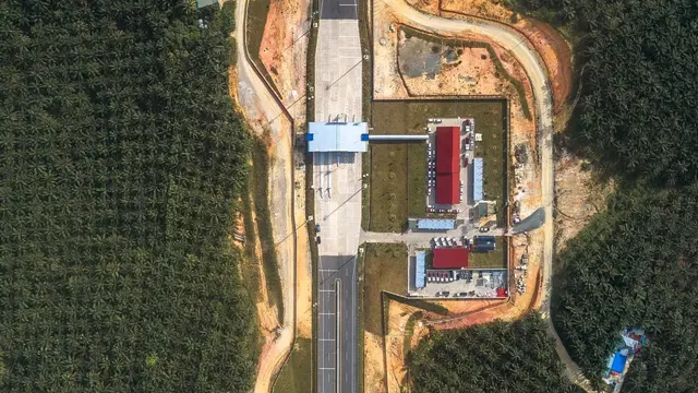 Tol Pekanbaru-Dumai sepanjang 131 km. (Dok Hutama Karya)
