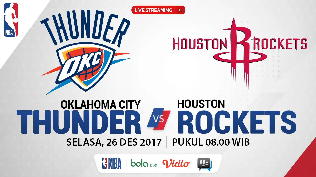 Oklahoma City Thunder Vs Houston Rockets