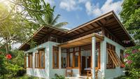 7 Desain Rumah Kecil Tapi Tetap Adem Tanpa AC Berkat Ventilasi Silang, Solusi Hemat Energi di Iklim Tropis