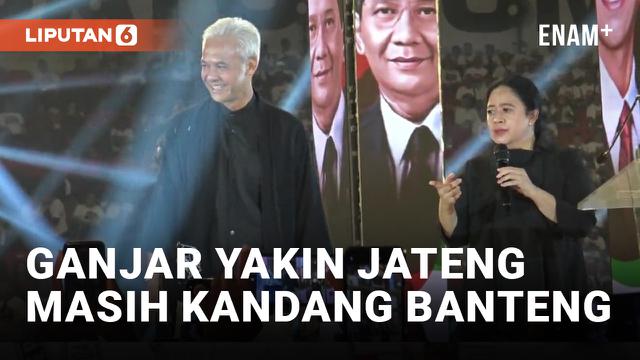 Ganjar dan Puan Yakin Jawa Tengah Masih Kandang Banteng