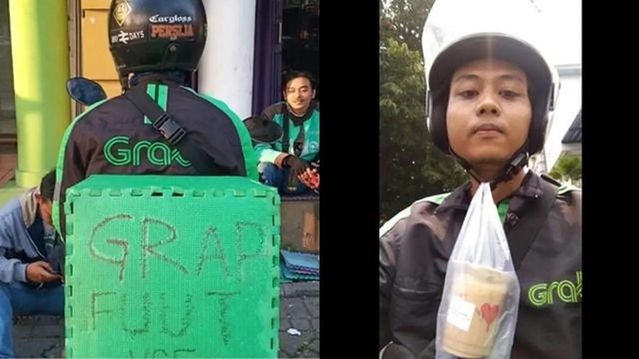 Kumpulan Potret Kreativitas Ojol yang Tiada Tanding Tiada Banding