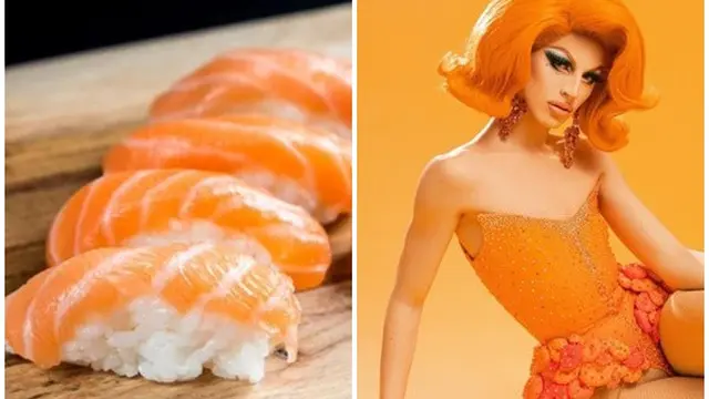 Warna-Warni Sushi Ini Mirip Bak Busana Super Model