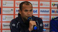 Bek sekaligus kapten Persib di Shopee Liga 1 2020, Supardi Nasir. (Bola.com/Erwin Snaz)