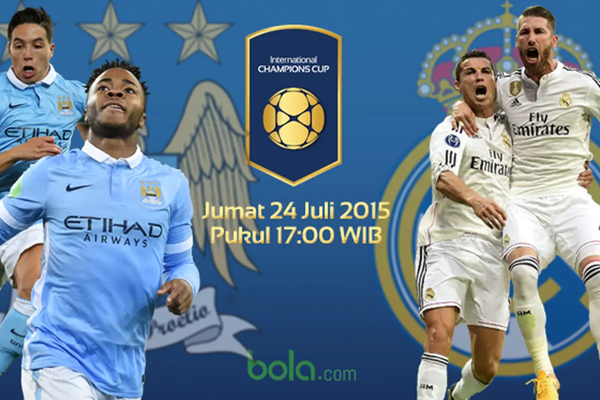 Cover ICC 2015: Manchester City vs real Madrid