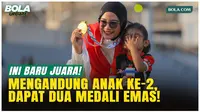 Hamil Anak Kedua, Diananda Choirunisa Justru Sabet 2 Emas SEA Games 2025