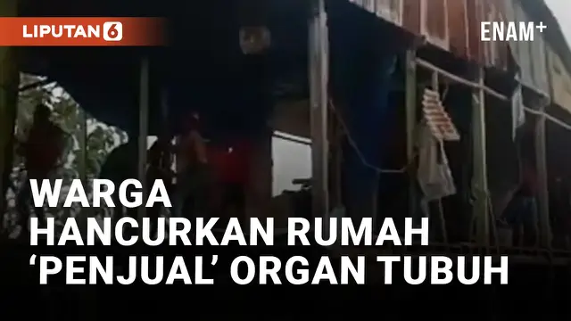 Geram! Warga Hancurkan Rumah Remaja Makassar yang Bunuh Bocah untuk Dijual Organnya