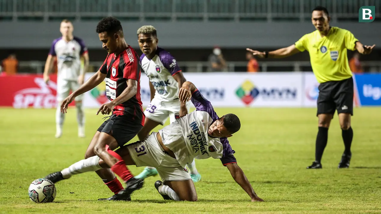 Foto: Kejutan, Persita Bungkam Persipura 2-1 di Pekan Pertama BRI Liga 1 2021 / 2022