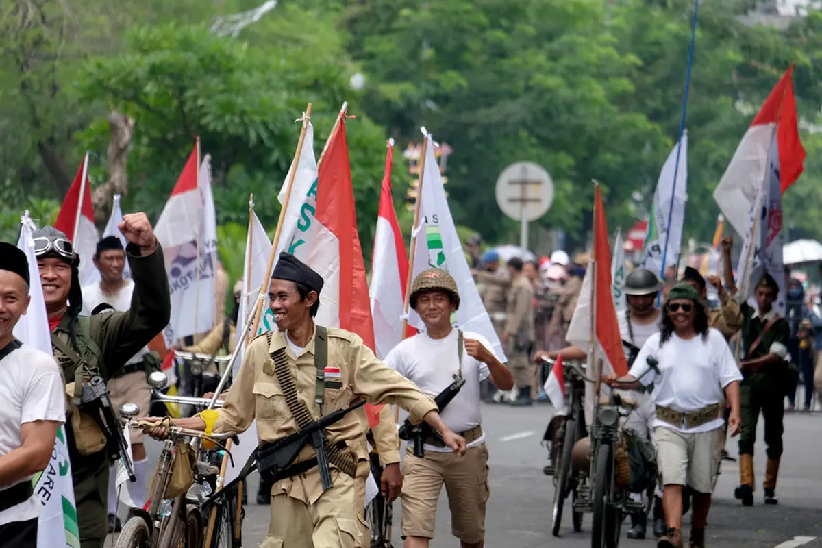 Even Parade Surabaya Juang di Kota Surabaya diusulkan masuk kalender kegiatan KEN 2024. (Istimewa)