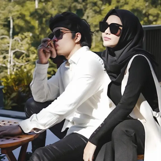 Atta Halilintar dan Aurel Hermansyah. (Foto: Instagram @aurelie.hermansyah)