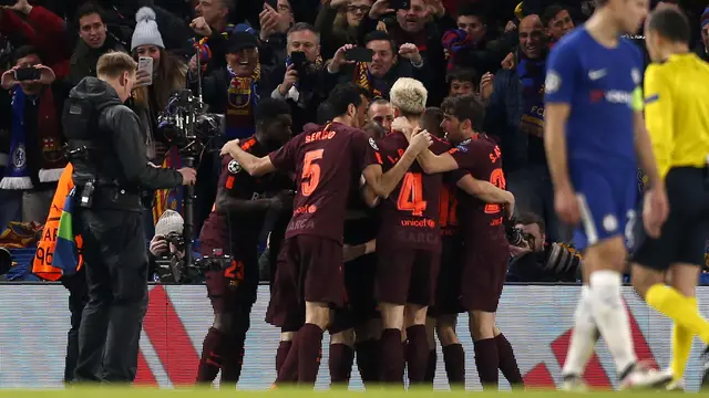 Chelsea-Barcelona-Lionel Messi