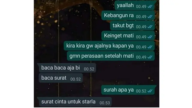 6 Chat Cerita Tentang Mimpi ke Pacar Ini Bikin Tepuk Jidat