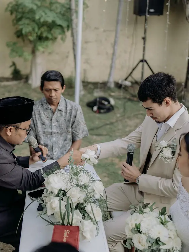 8 Momen Pernikahan Jennifer Coppen dan Dali Wassink, Berlangsung Secara Islam