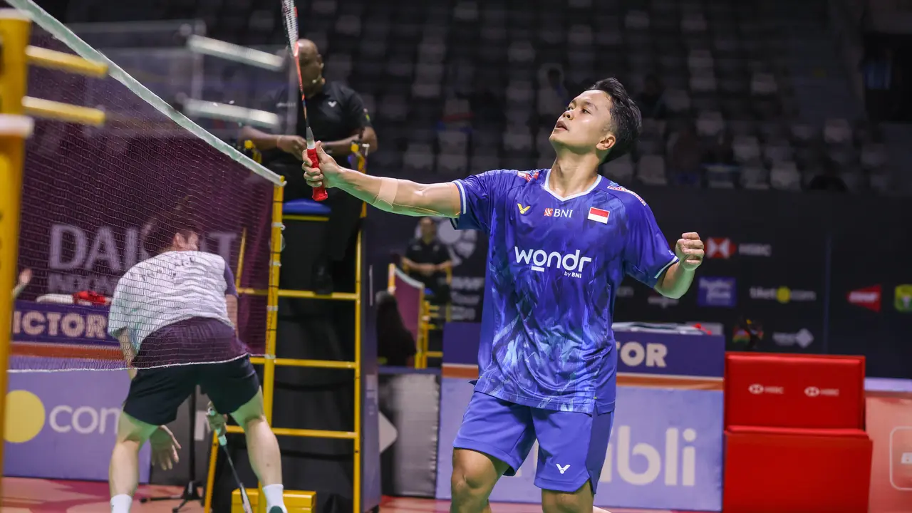 Anthony Sinisuka Ginting - Indonesia Masters 2026 - Bulu Tangkis