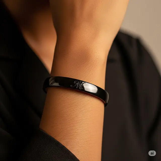 Model Gelang Hitam Terbaru 2025. Foto: Gemini