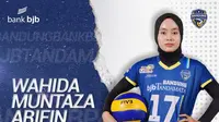 Libero Bandung bjb Tandamata Wahida Muntaza Arifin di Proliga 2020. (foto: https://www.instagram.com/bandungbjbtandamata/)