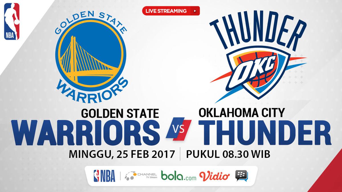 Preview Warriors Vs Thunder Motivasi Ganda NBA