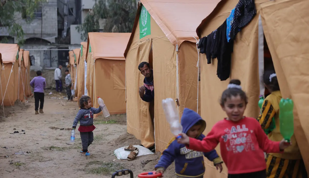 Selama hampir 15 bulan perang dengan milisi Hamas, serangan Israel telah menghancurkan permukiman di Kota Gaza, Jabalia, dan Beit Hanoon. (Bashar TALEB/AFP)