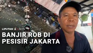 Banjir Rob di Pesisir Jakarta