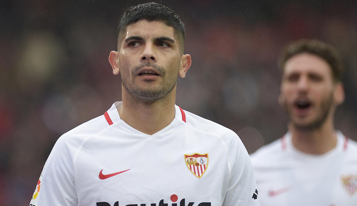 6. Ever Banega (Sevilla) - 4 Gol. (AFP/Cristina Quicler)