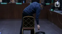 Hari ini, Kamis (8/5/2025), Majelis Hakim Pengadilan Tipikor Jakarta membacakan putusan terhadap Hakim nonaktif pada Pengadilan Negeri (PN) Surabaya yang menjadi terdakwa dalam kasus suap vonis bebas Gregorius Ronald Tannur, Heru Hanindyo. (Liputan6.com/Herman Zakharia)