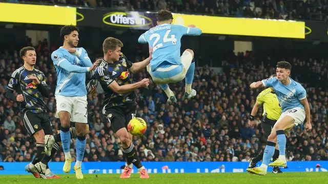 Foto: Melihat Aksi Cerdik Gvardiol yang Berujung Gol Penentu Kemenangan Manchester City