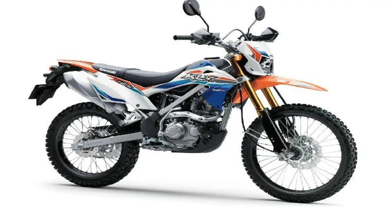 Warna dan grafis baru kawasaki KLX dan D-Tracker (Foto:Istimewa)