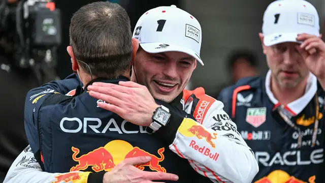 Pertahankan Pole Position, Max Verstappen Raih Gelar Perdana di GP Jepang 2025