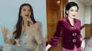 Raline Shah dan Titi Kamal disebut sebagai srikandi masa kini saat jadi pembicara di sebuah acara. Keduanya bicara soal pemberdayana perempuan dengan gaya berbeda kenakan busana etnik. [@ralineshah @titi_kamall]
