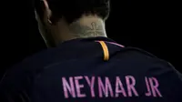 Luis Enrique berharap Neymar bisa mencetak hingga 900 gol untuk Barcelona. (AFP/Jorge Guerrero)