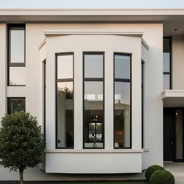 Model Jendela Rumah Bagian Depan Minimalis Terbaru (Image by Gemini AI)