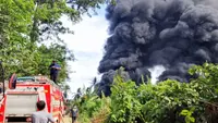 Sumur Minyak di Aceh Timur Meledak (Antara)