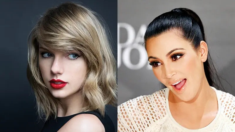 Taylor Swift dan Kim Kardashian