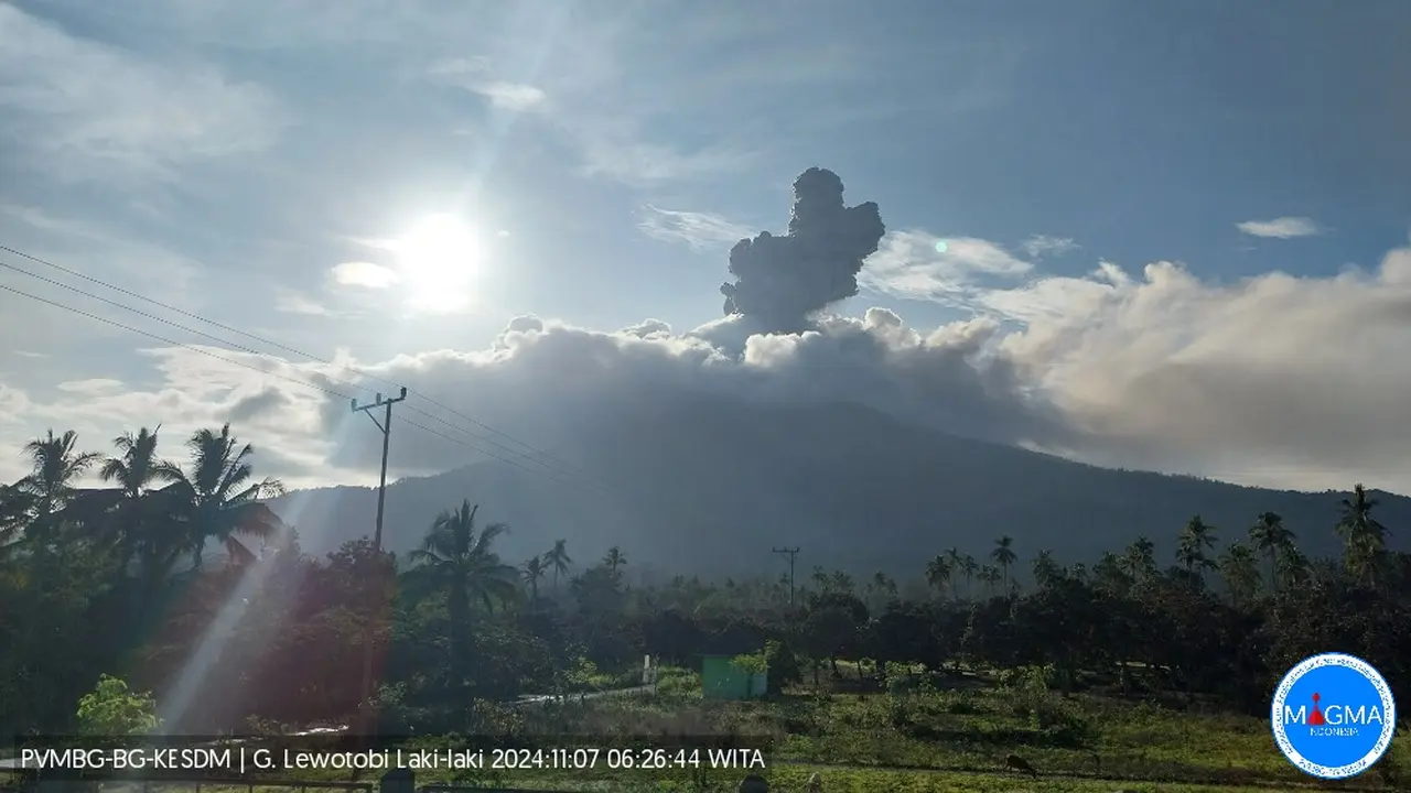 Gunung Lewotobi Laki-laki