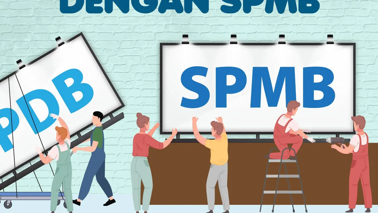 Infografis Kemendikdasmen Resmi Ganti PPDB dengan SPMB