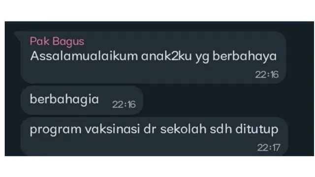 6 Chat Typo Guru dan Murid Ini Bikin Ngakak, Makna Pesannya Kocak